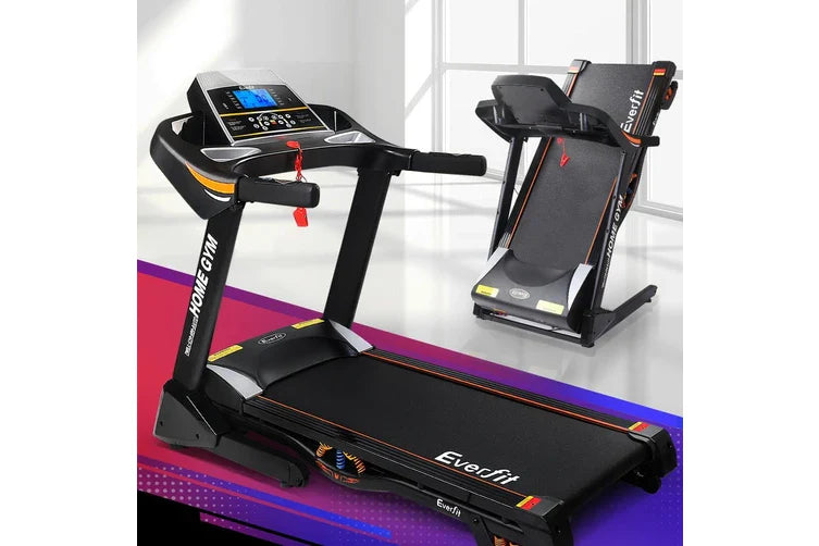 EverFit Electric Treadmill with Auto Incline